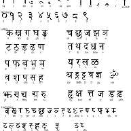Sanskrit Educational Charts